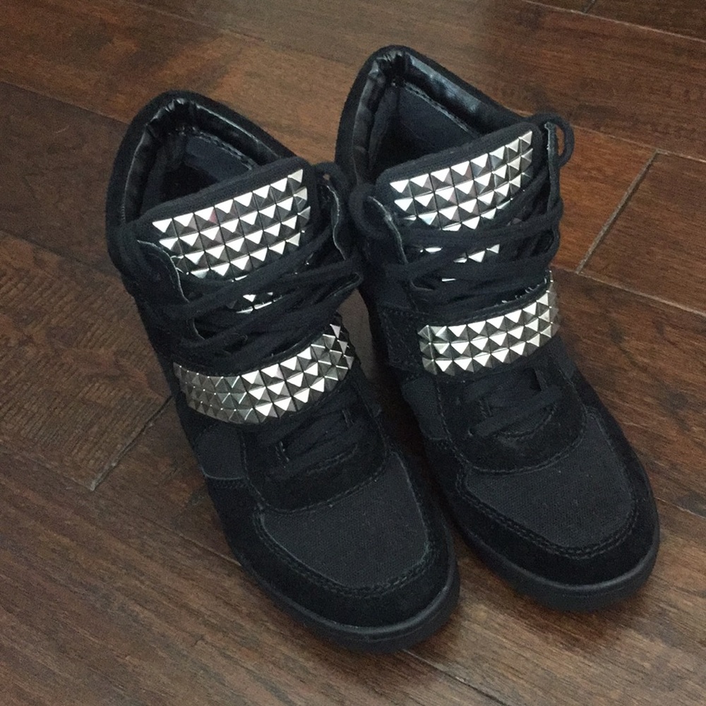 Steve Madden; Wedge Heel Sneakers